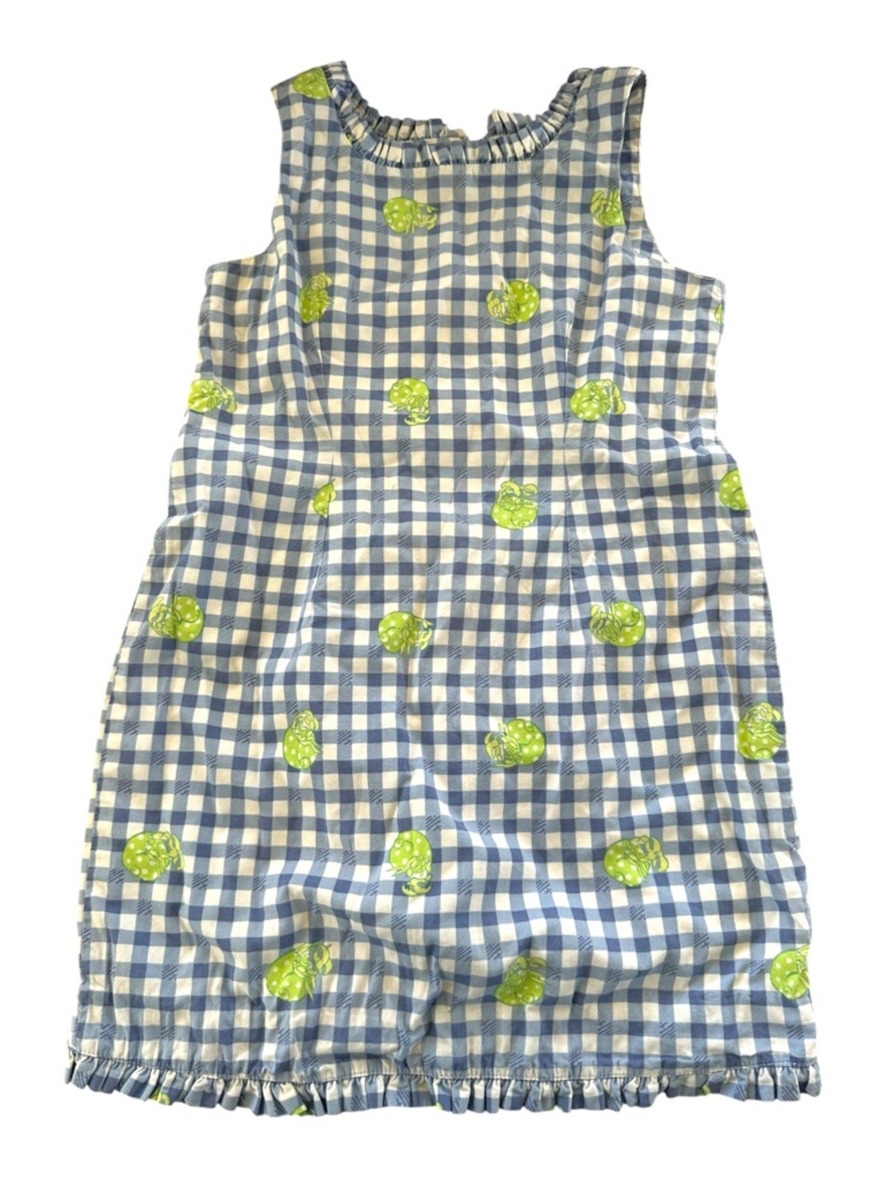 Lilly Pulitzer Gingham Hermit Crab Dress